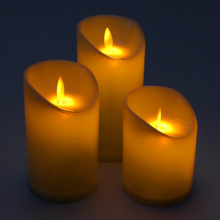 Kunstlichtkerzen