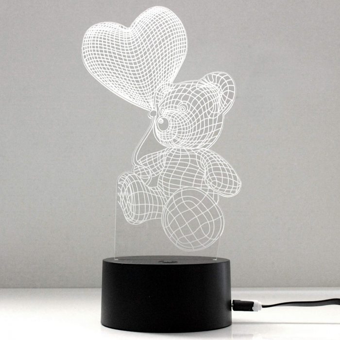 Hologramm-Lampe