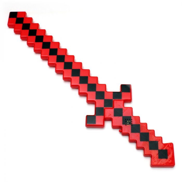 Pixelschwert Rot