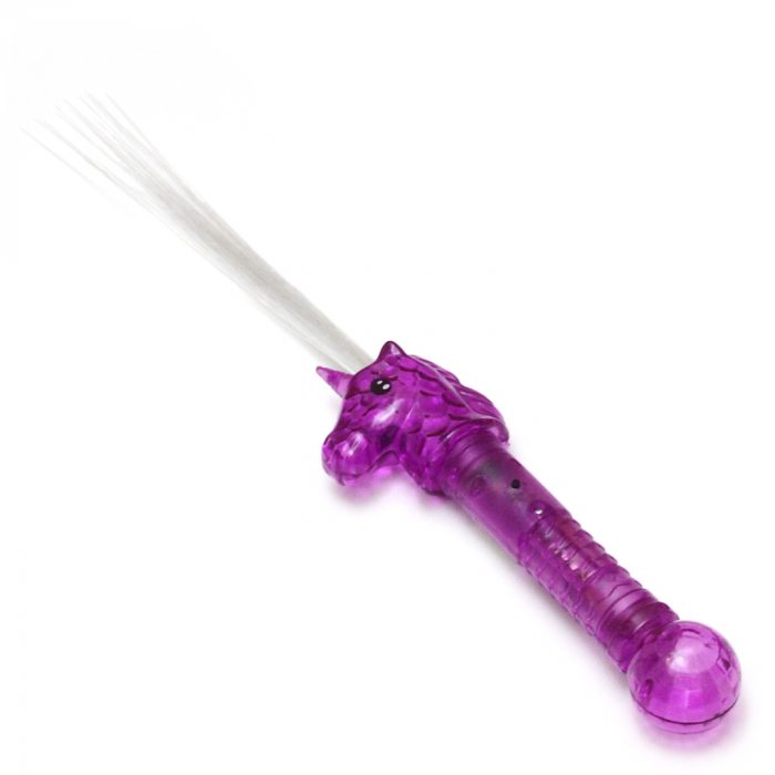 Purple unicorn staff