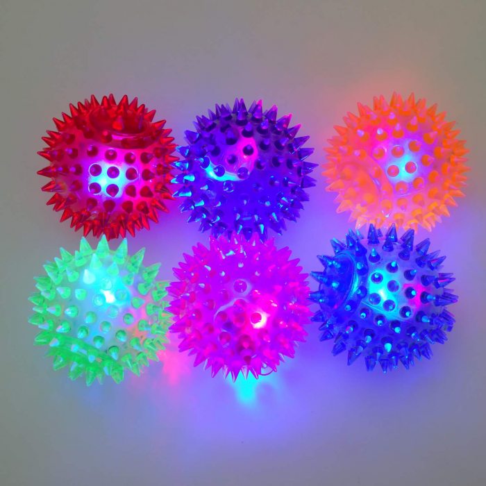 LED spiked ball