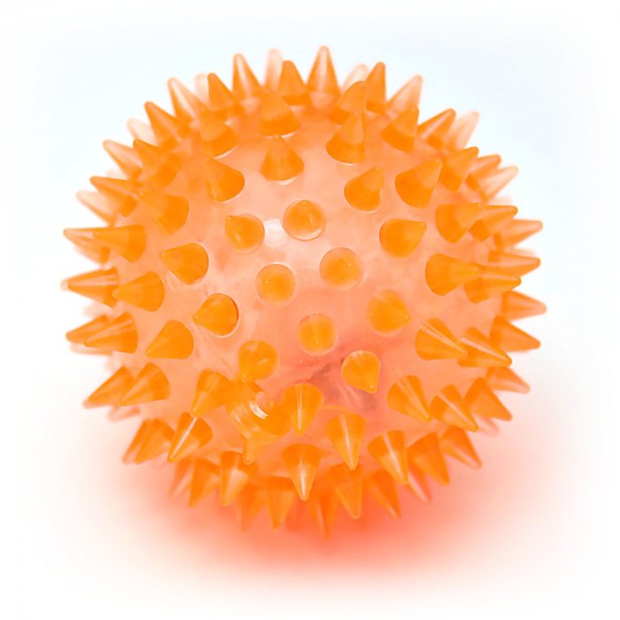 Orange massage light ball
