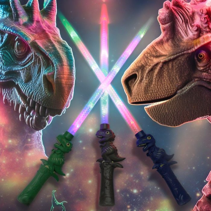 Dinosaurier LED-Spielzeug