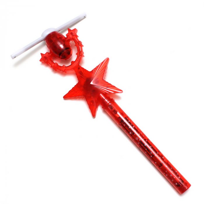 Magischer Party-Stab mit LEDs in rot