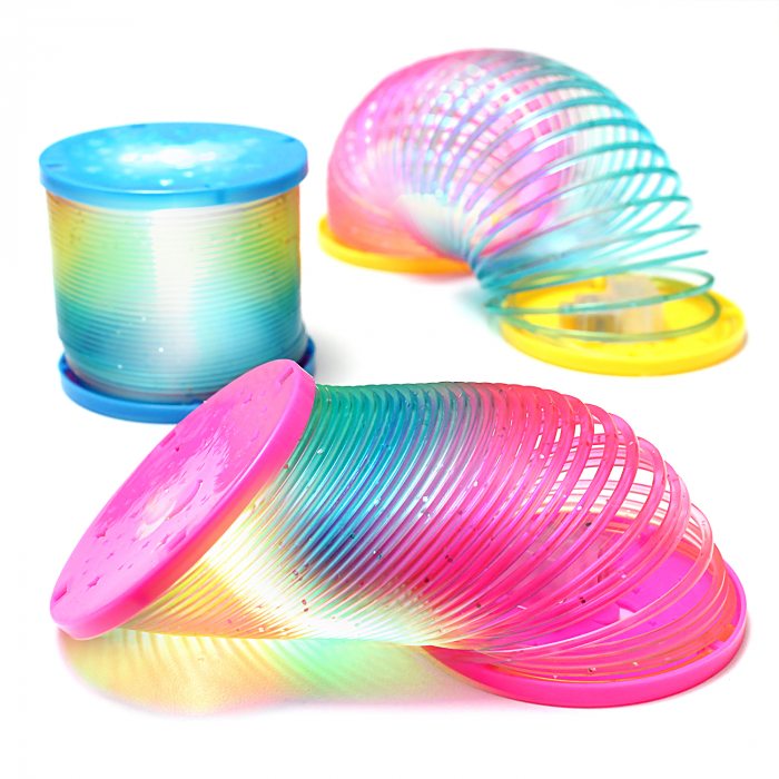 Luminous spiral toy