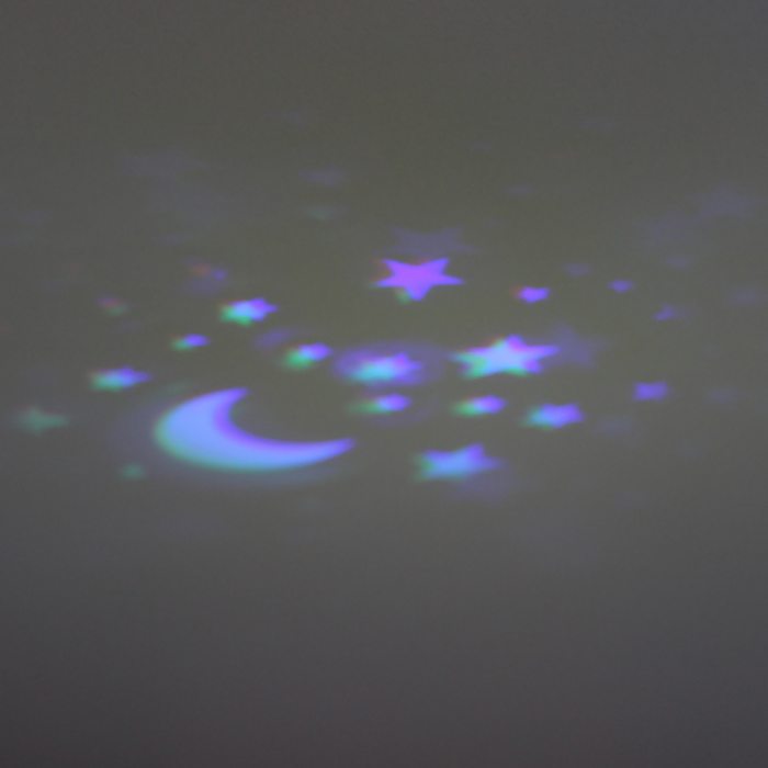 Moon and stars projection
