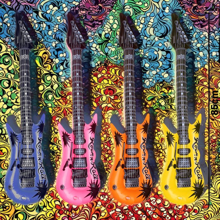 aufbasbare gitarre festival rock