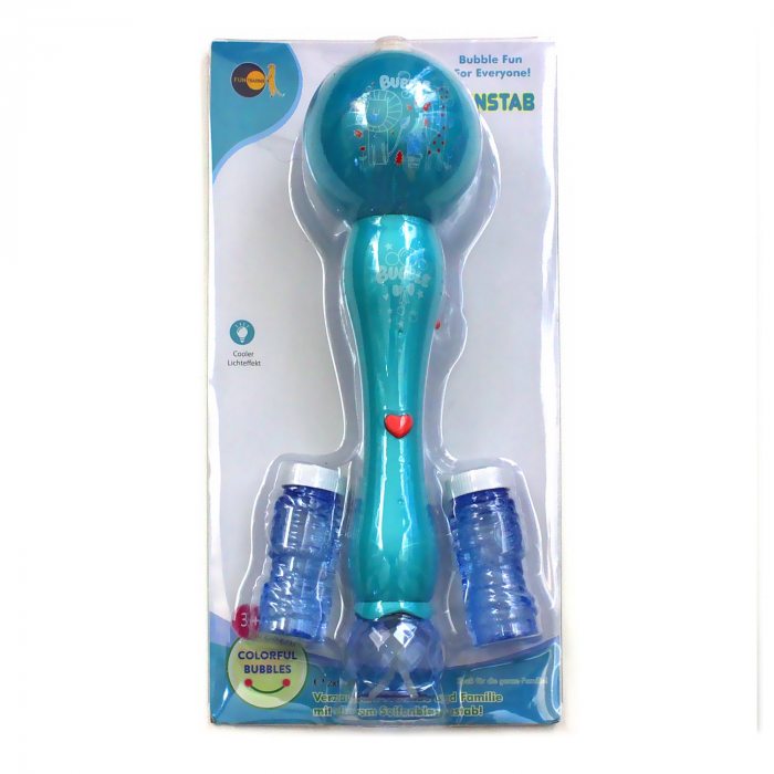 Bubble wand in blue