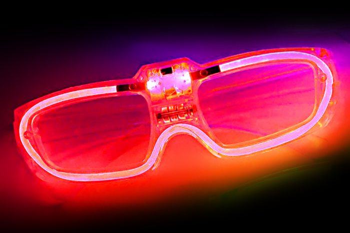 günstige faschingsbrille led beleuchtung