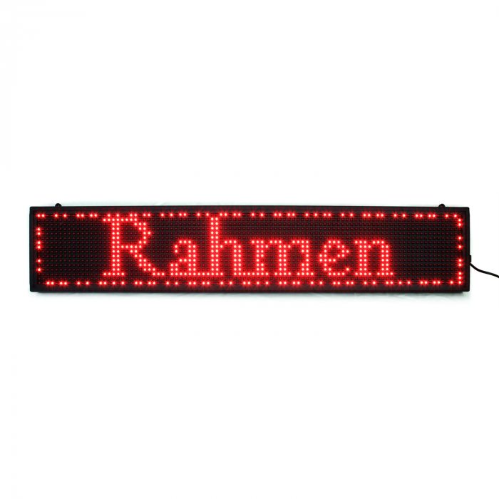 rahmne led laufschirft