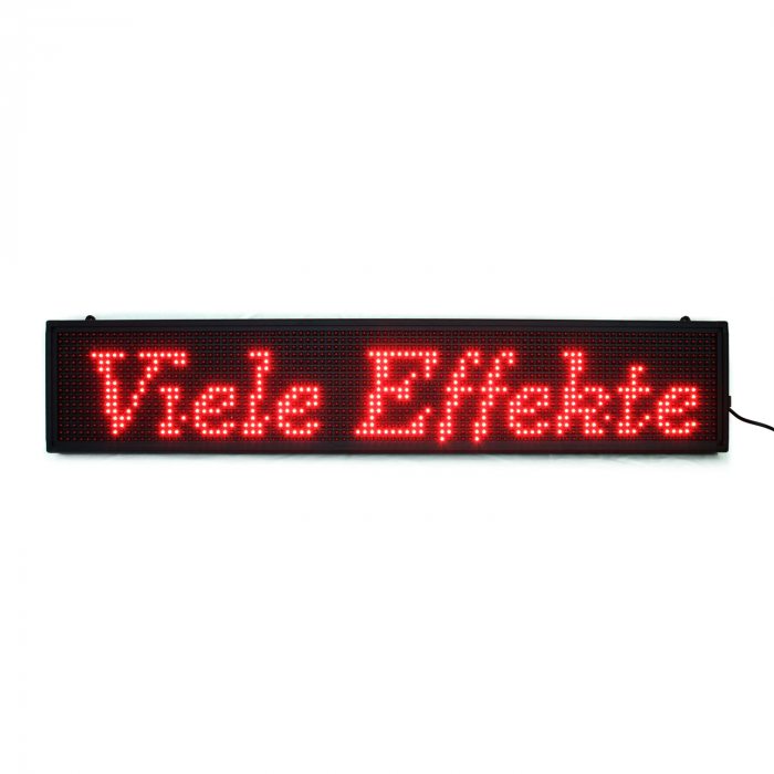 led-schild schaufentster rot  günstig