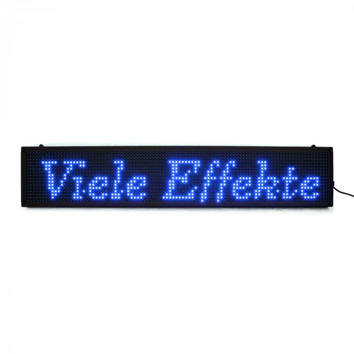 Viele Laufschrift Effekte