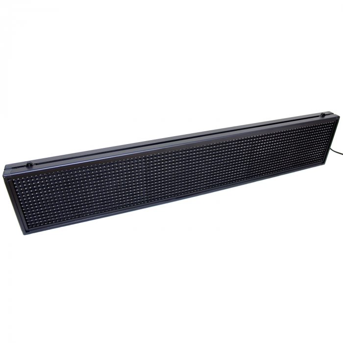 turned off led display