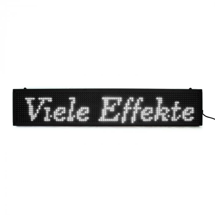 Viele Laufschrift Effekte