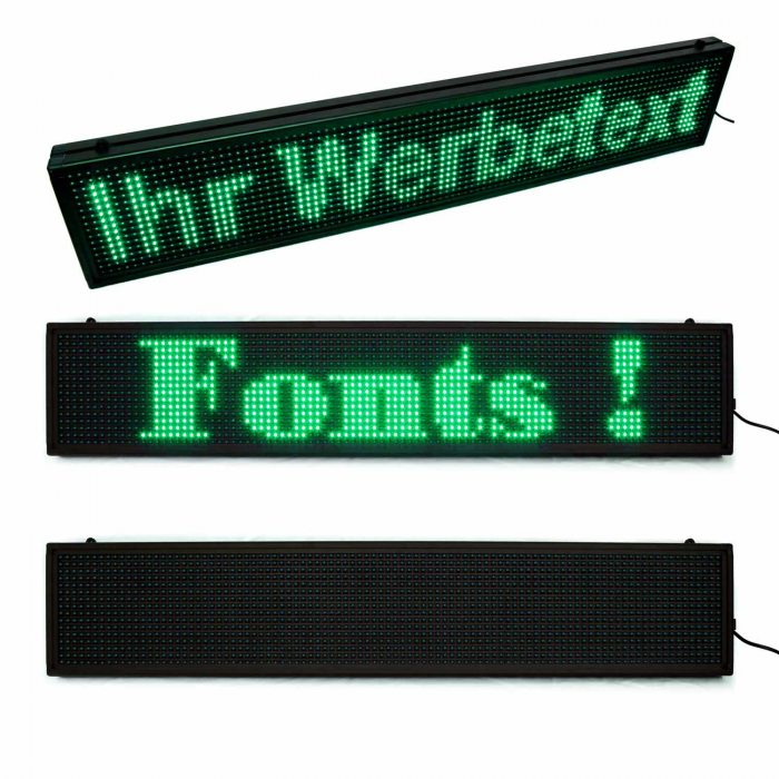 led display green