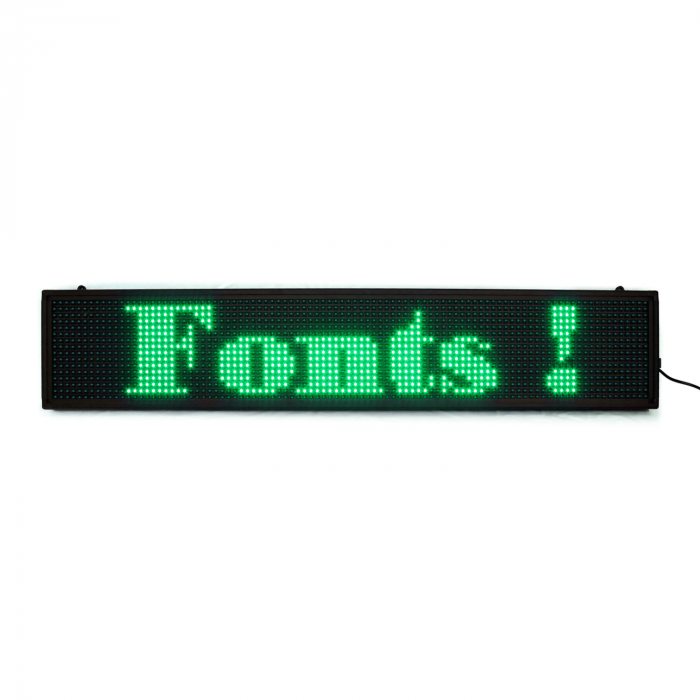 led-matrix displays scroller
