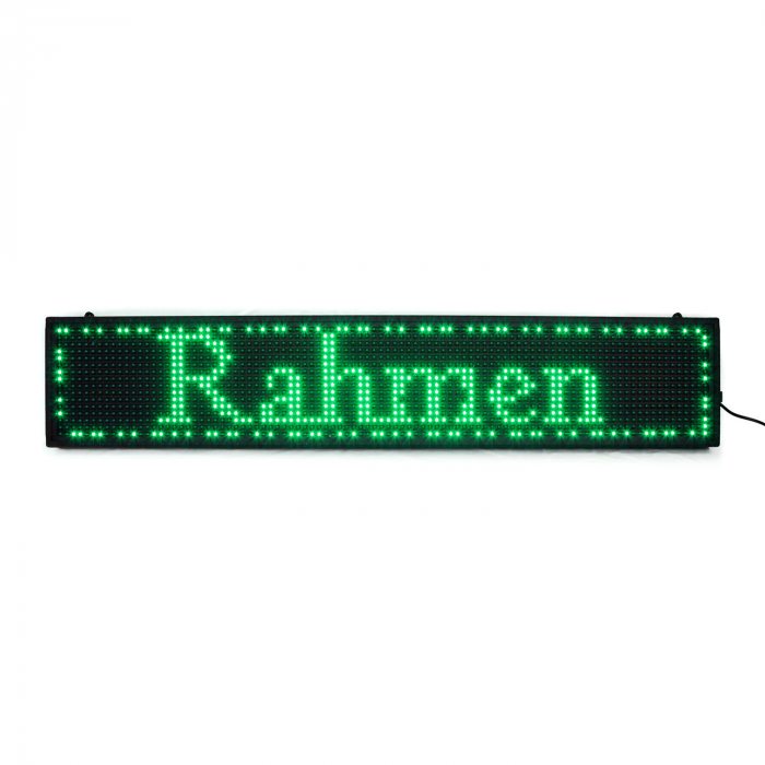 led scrolling texts with frame