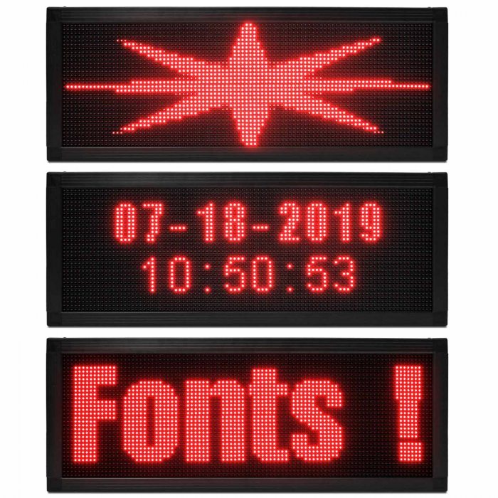 software windows laufschrift späti