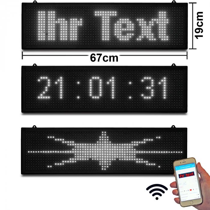 white led display