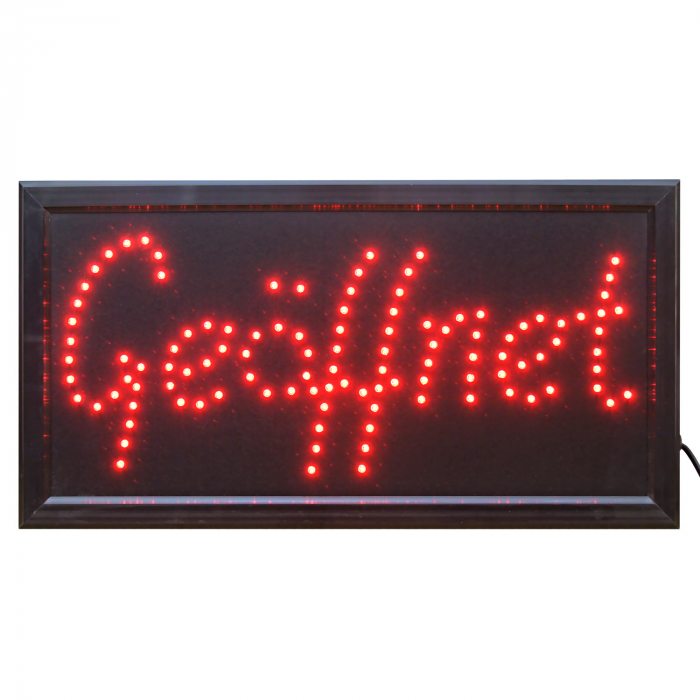 LED-Schaufensterschild