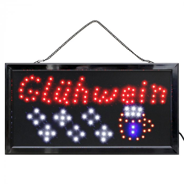 Glühwein schild