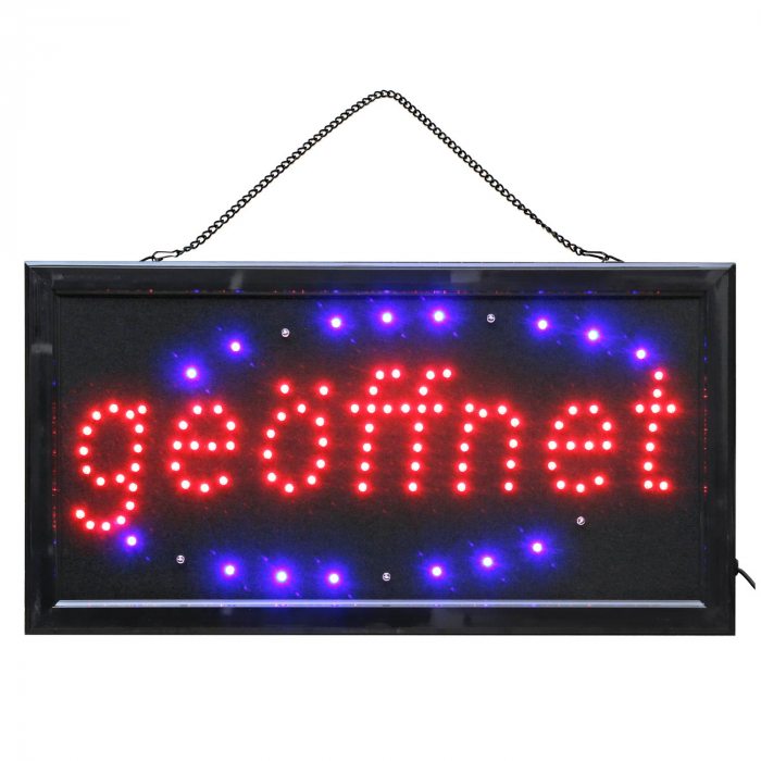 LED-Schaufensterschild