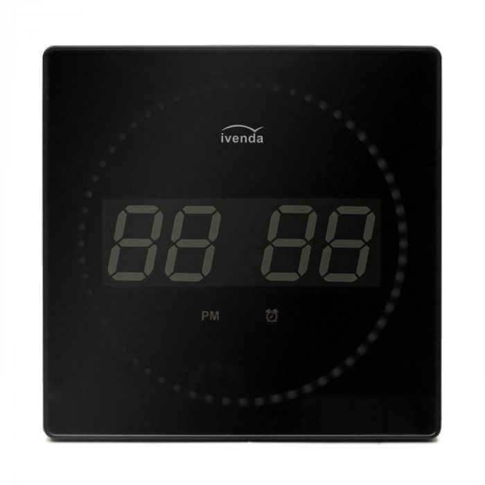 Seven-segment display wall clock