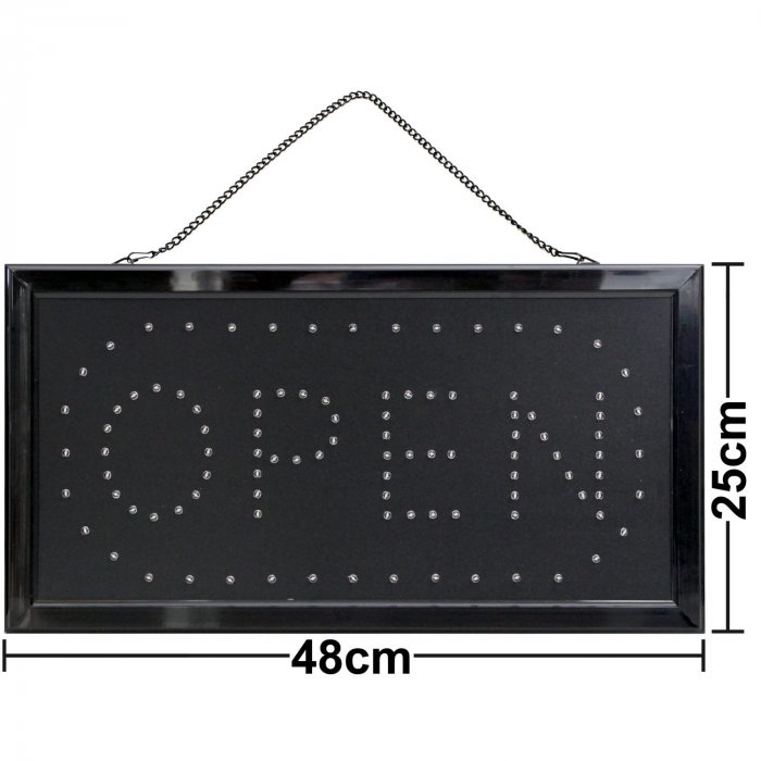 LED-Schaufensterschild open geöffnet günstig