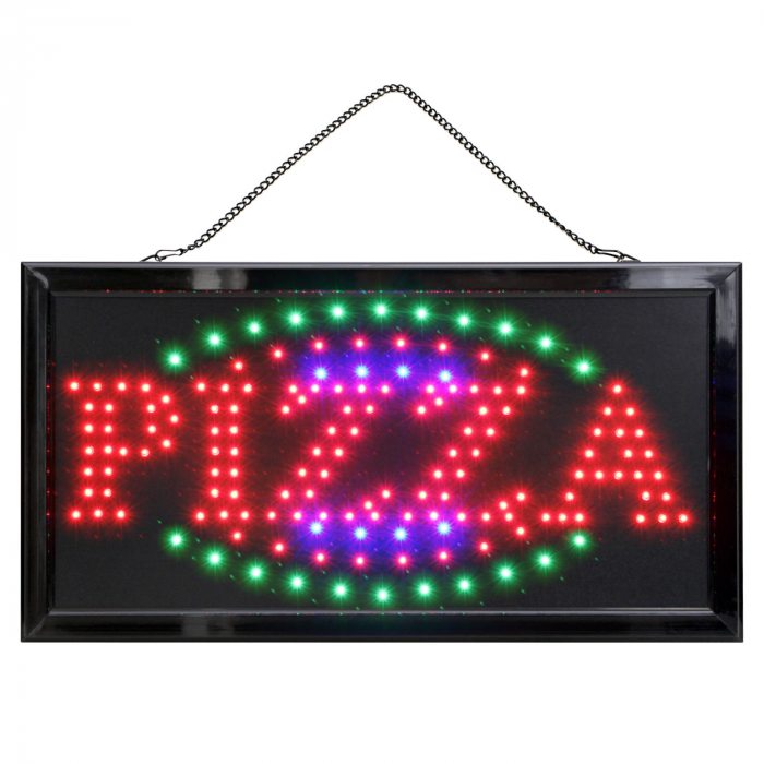 LED pizza sign