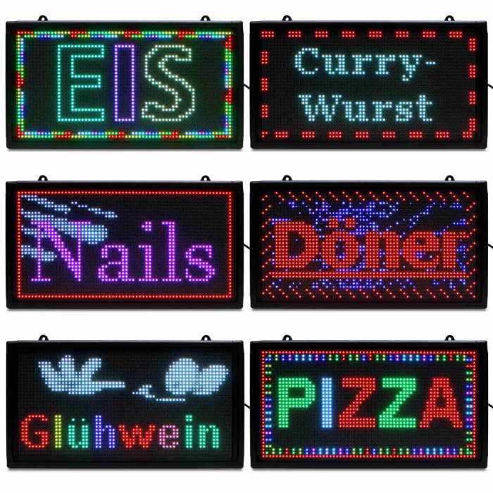 led-matrix displays scroller