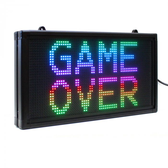 LED sign & LED scrolling text color display
