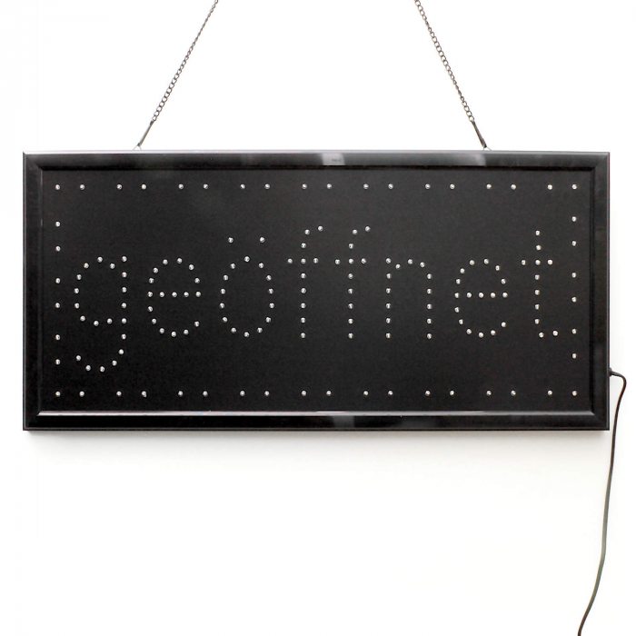 maxi geöffnet LED-Schild unbeleuchtet