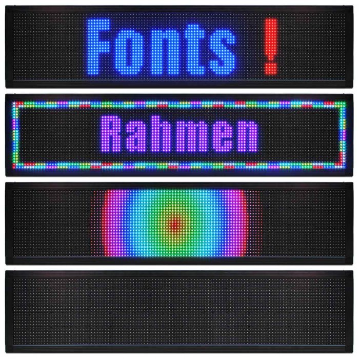 Supersize LED-Schild