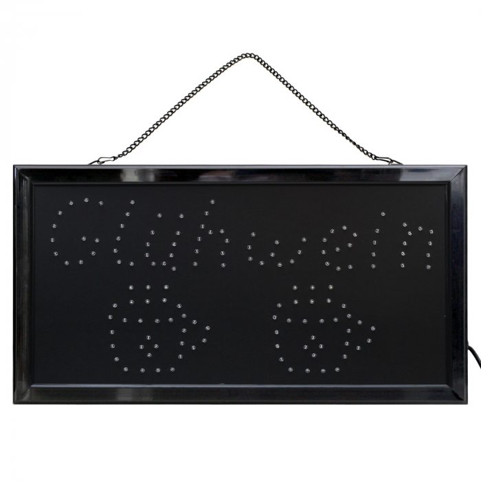 LED-Schaufensterschild weichnachstmark