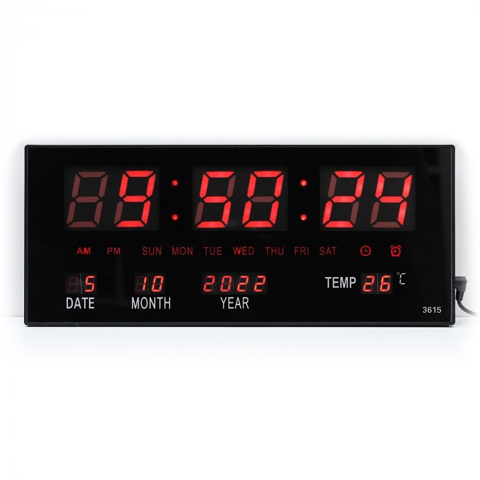 LED Desk Clock