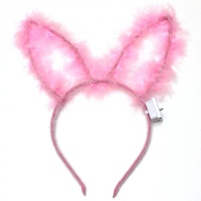 Blinkender Bunny-Haarreif