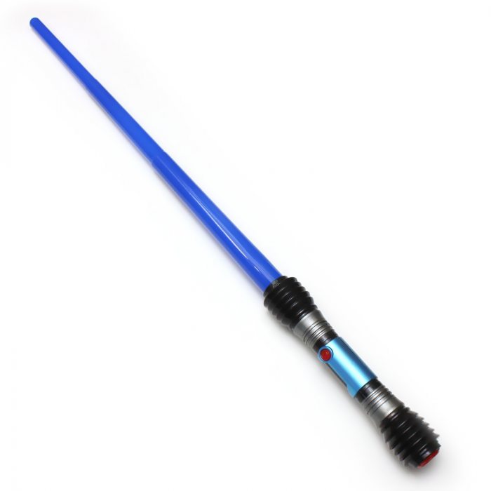 LED Laserschwert mit Sound blau