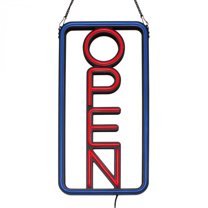 Neon sign OPEN