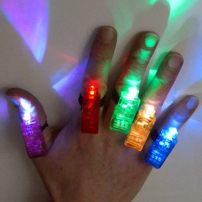 LED-Fingerlichter