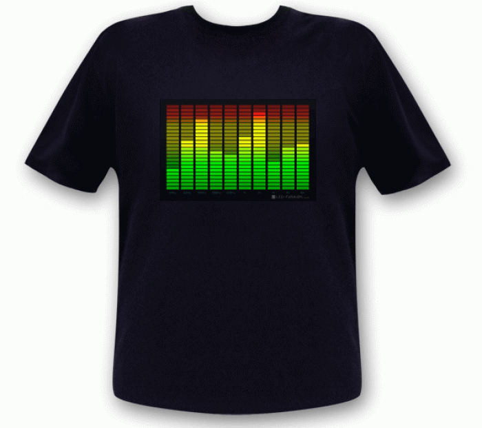 led light up shirt