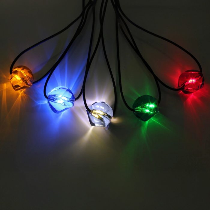 led halskette