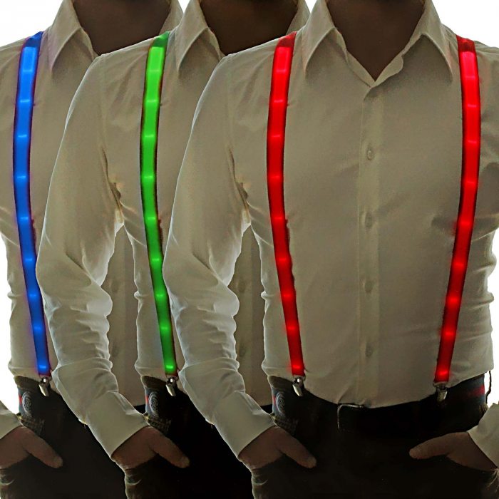 light up led supender