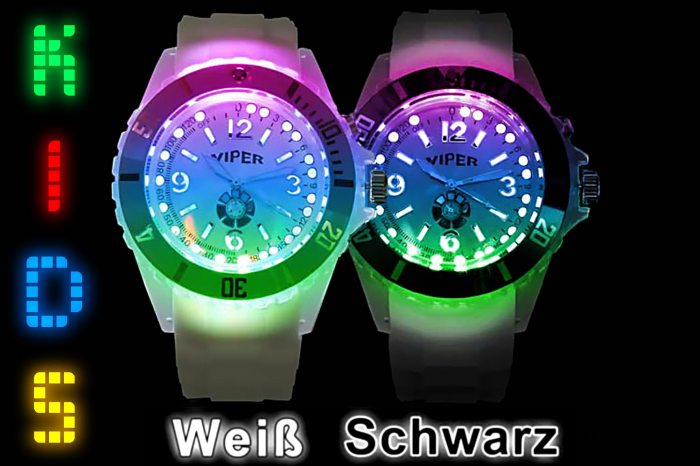 led kinder uhr armbanduhr