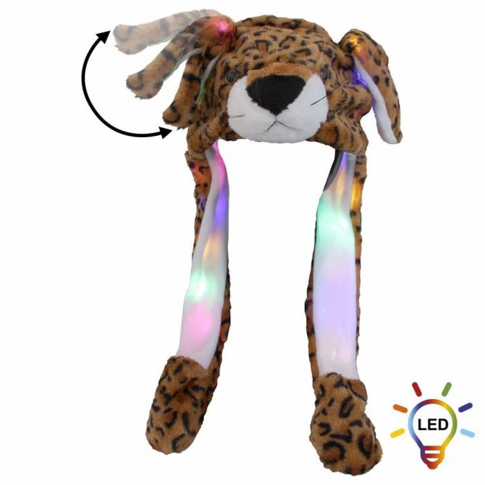 wackelohr mütze leopard
