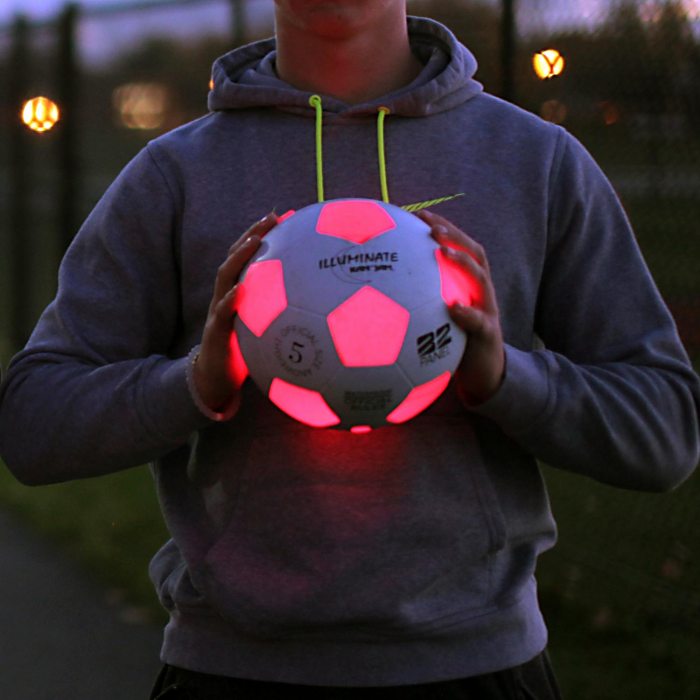 light up soccer ball