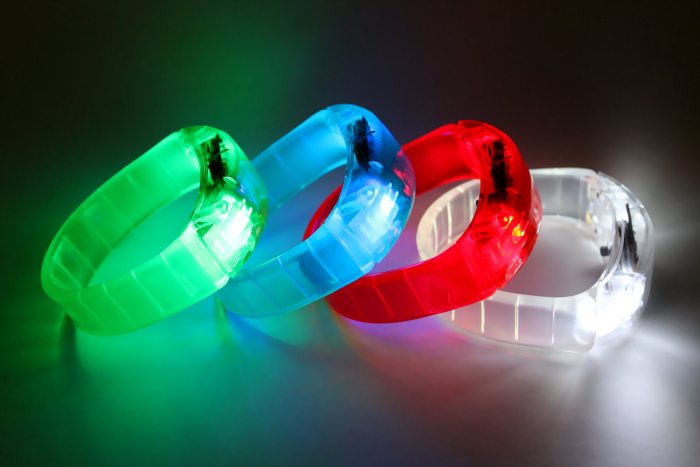 LED Party Armband mit Soundsensor Konzerte Festivals & Events