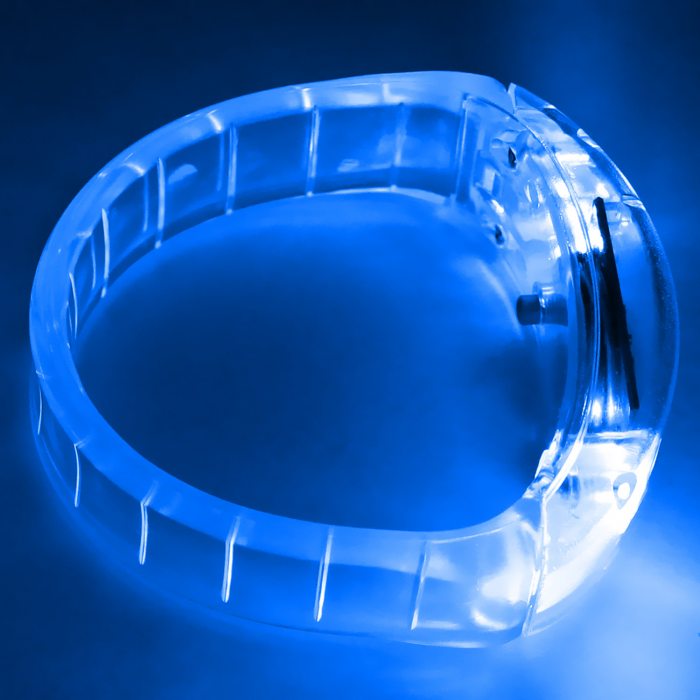 led-arband blau