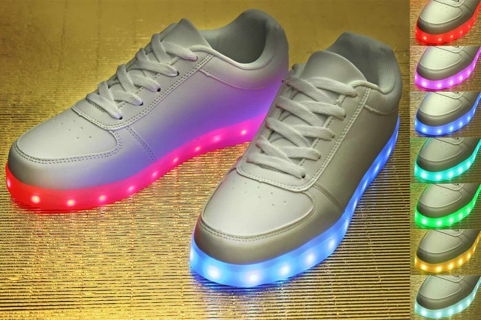 LED-Shoes Sneaker white