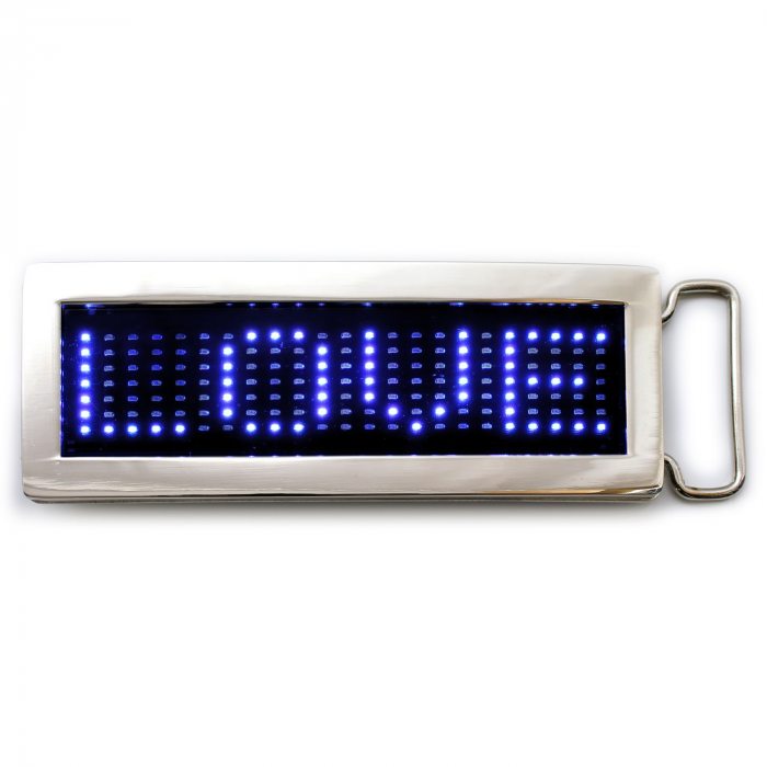 LED Texte Gürtelschnallen
