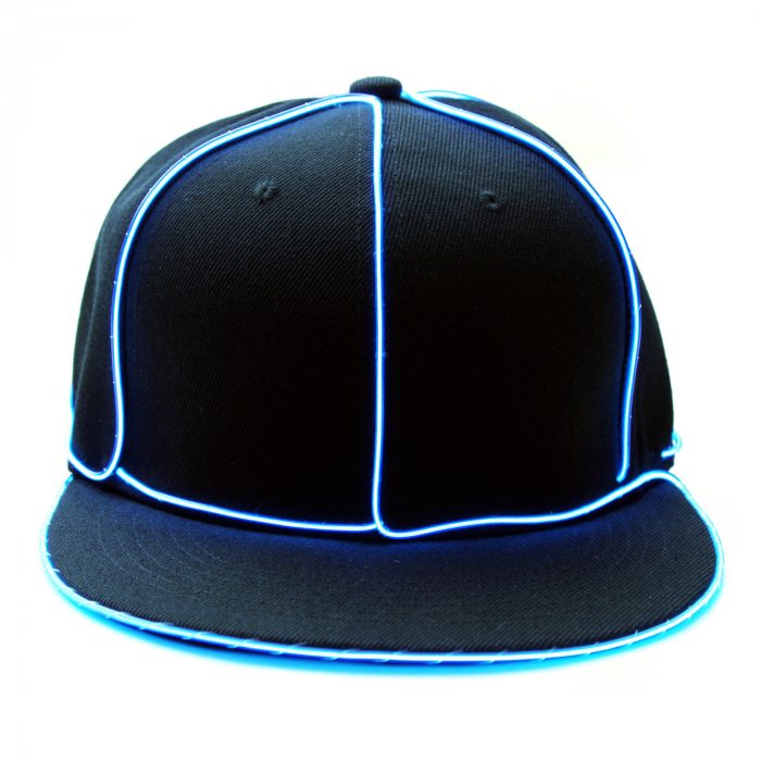 Leuchtendes Basic Snapback Cap Leuchtmütze